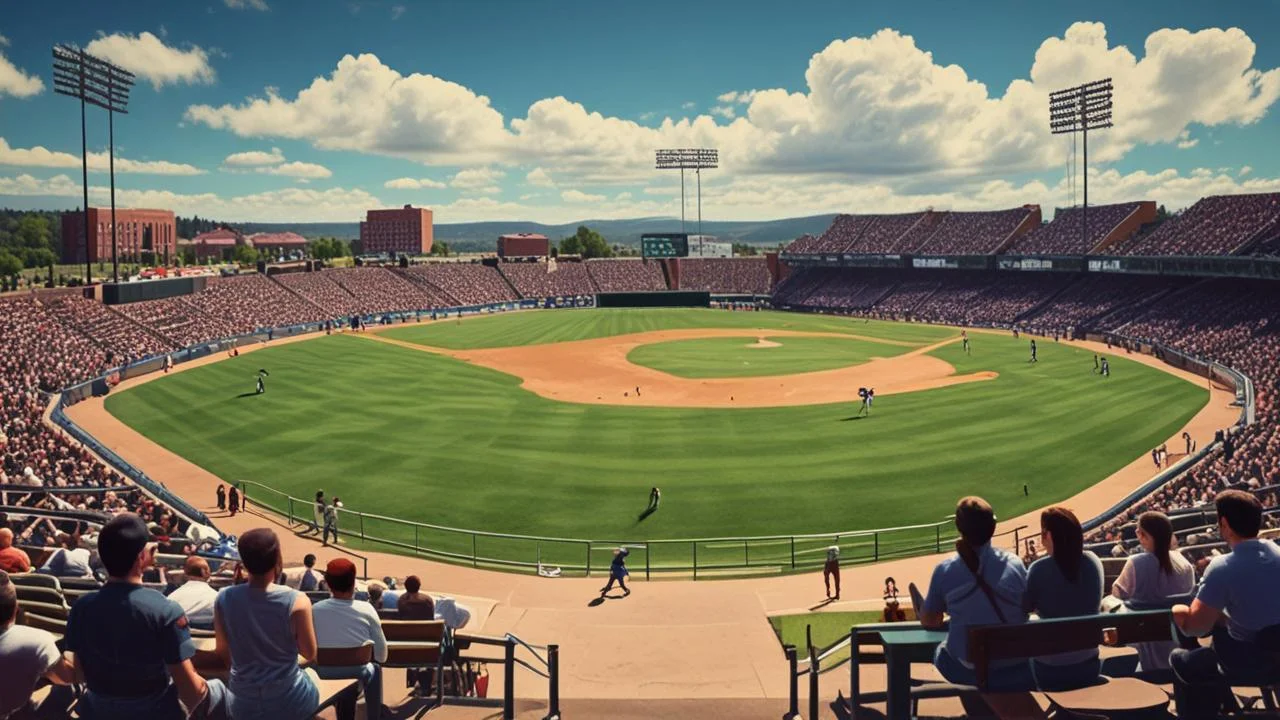 Un día soleado, el estadio vibra