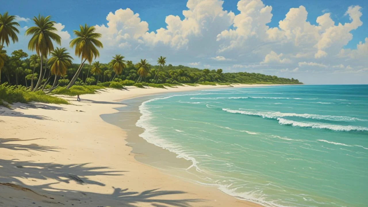 Paraíso tropical, calma y belleza