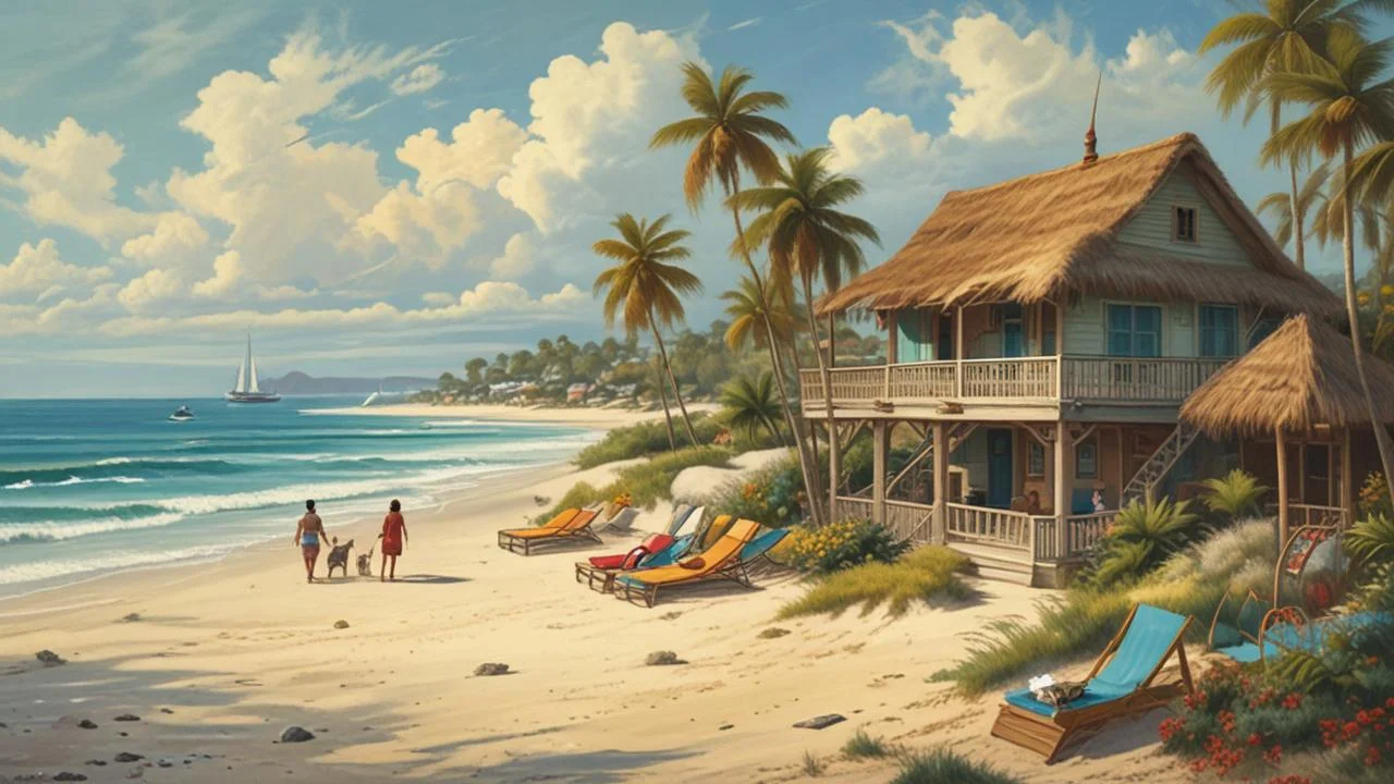 Un día perfecto en la playa