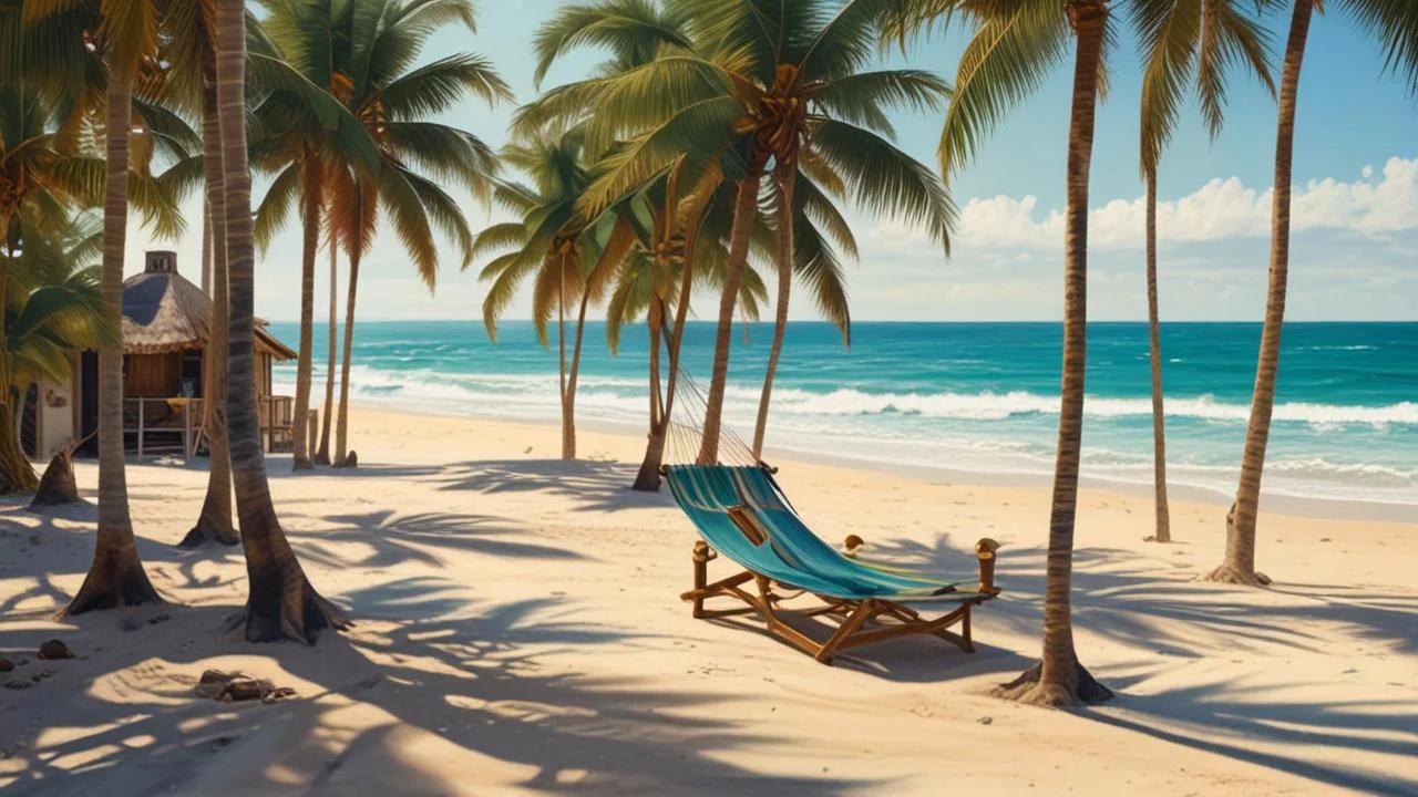Paraíso tropical, sol y calma