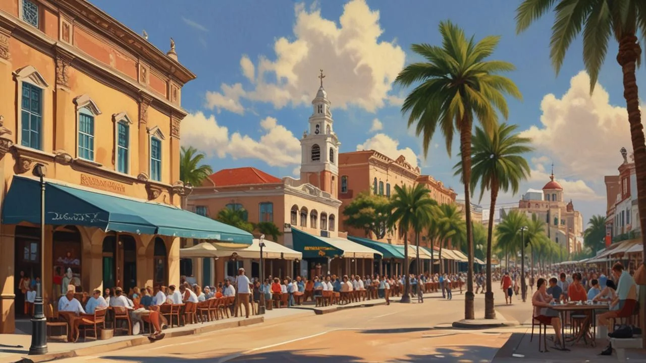 Dominicana soleada, colorida y vibrante
