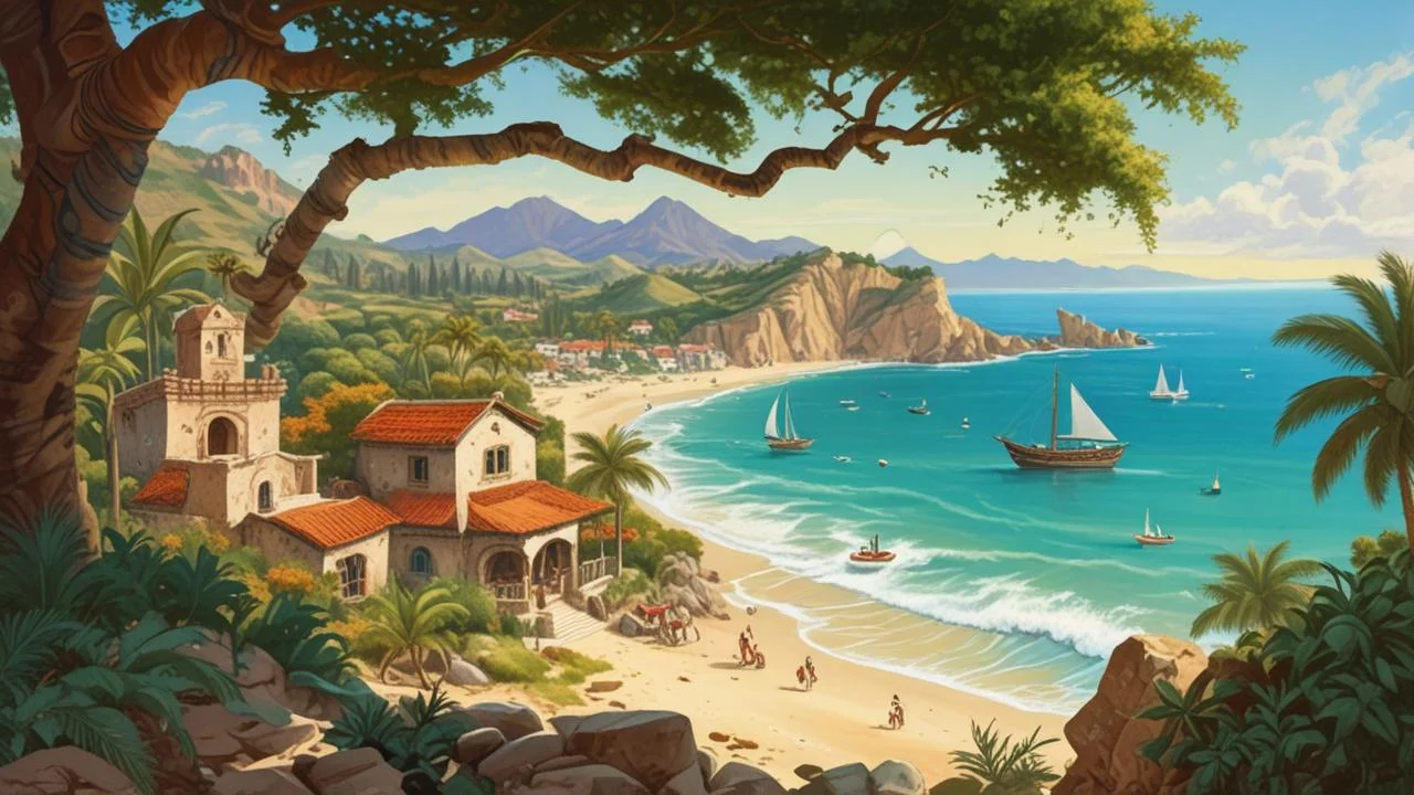 Un pueblo costero evoca belleza atemporal