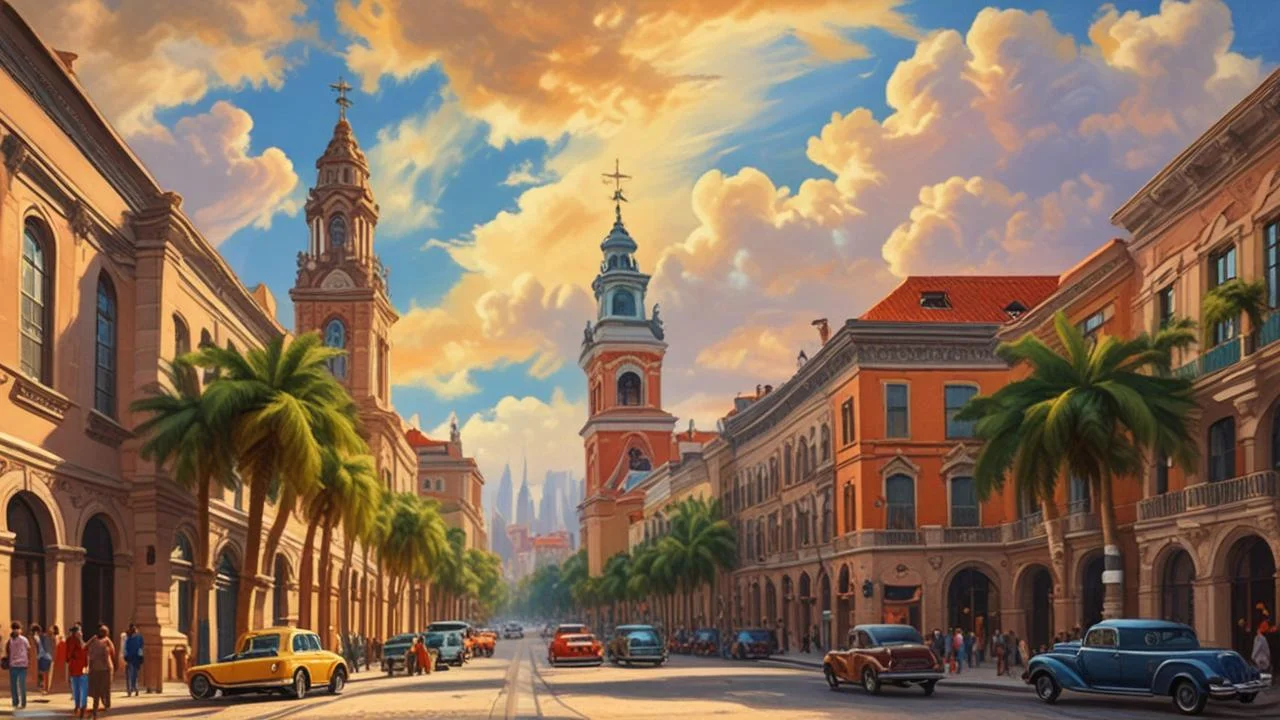 Ciudad vibrante entre pasado y presente