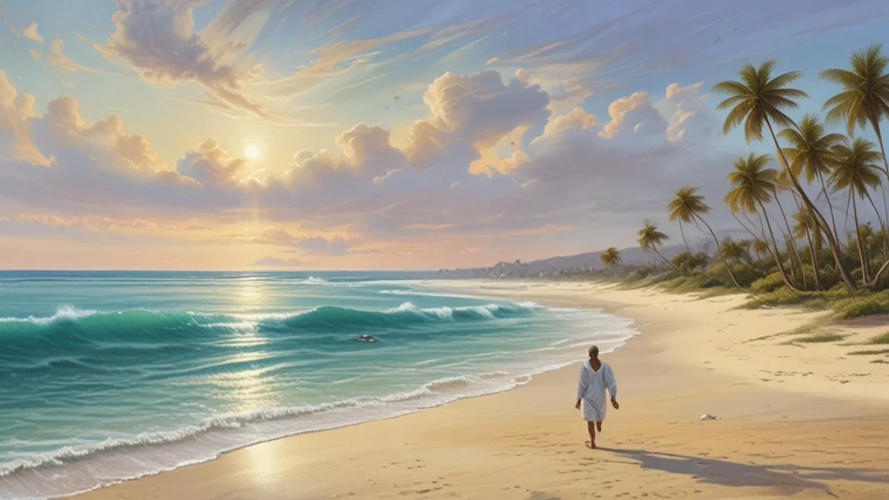 Paraíso tropical, luz y mar