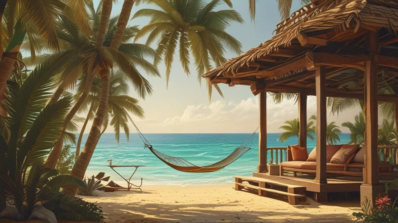 Un paraíso tropical sereno y relajante