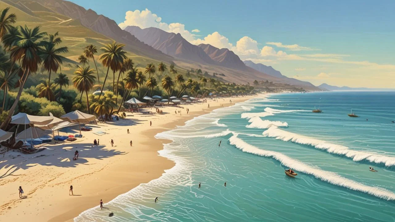 Playa dominicana: belleza serena y vibrante