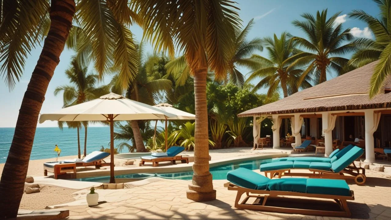 Villa tropical ofrece paz y belleza