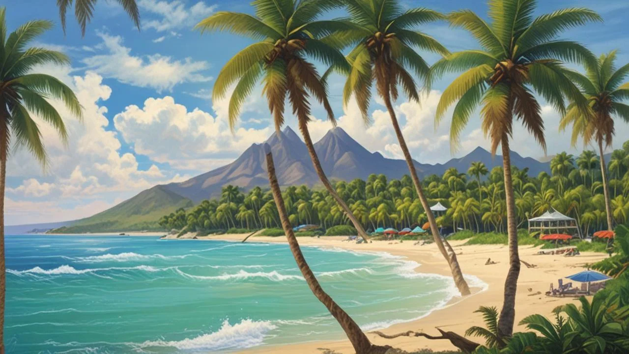 Paraíso caribeño sereno y evocador
