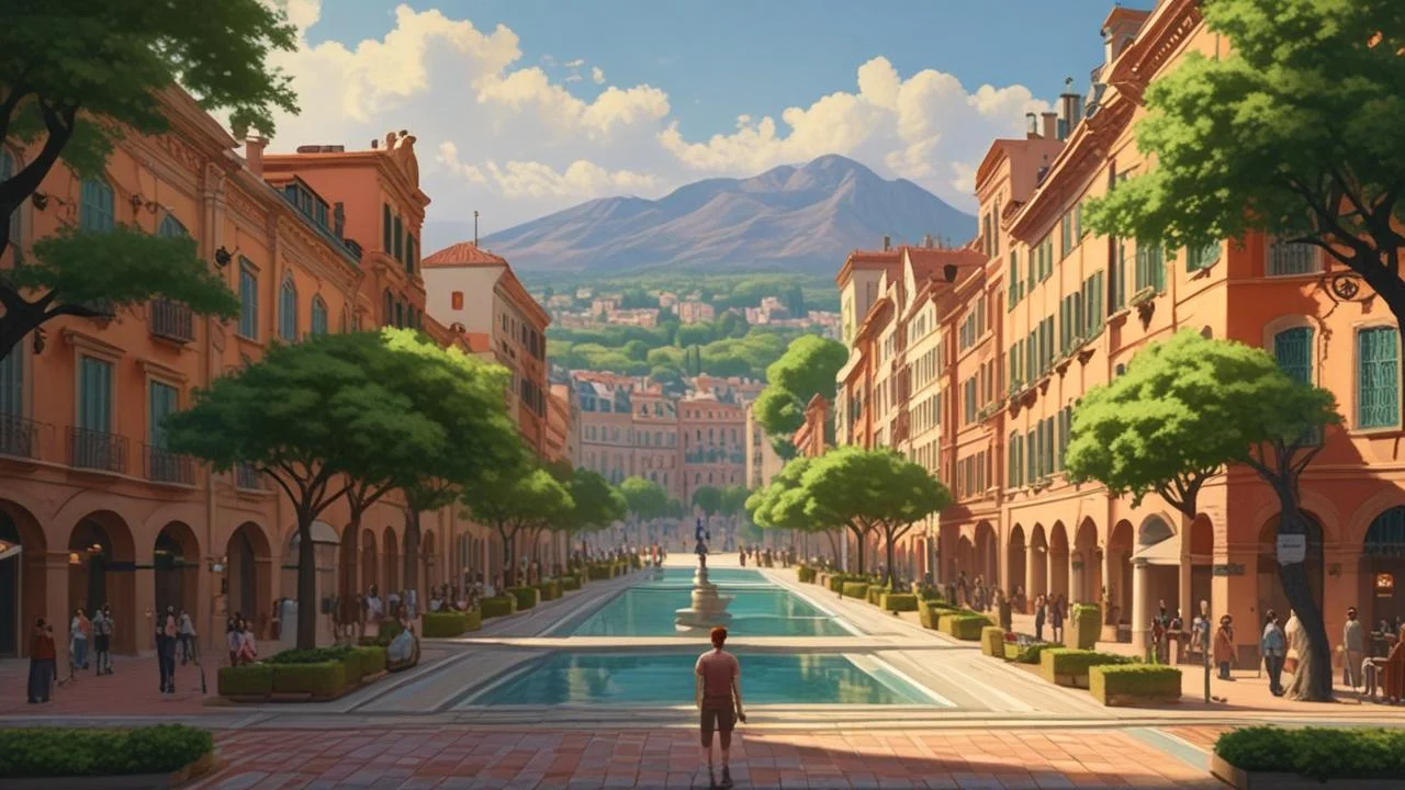 Ciudad vibrante, antigua y serena