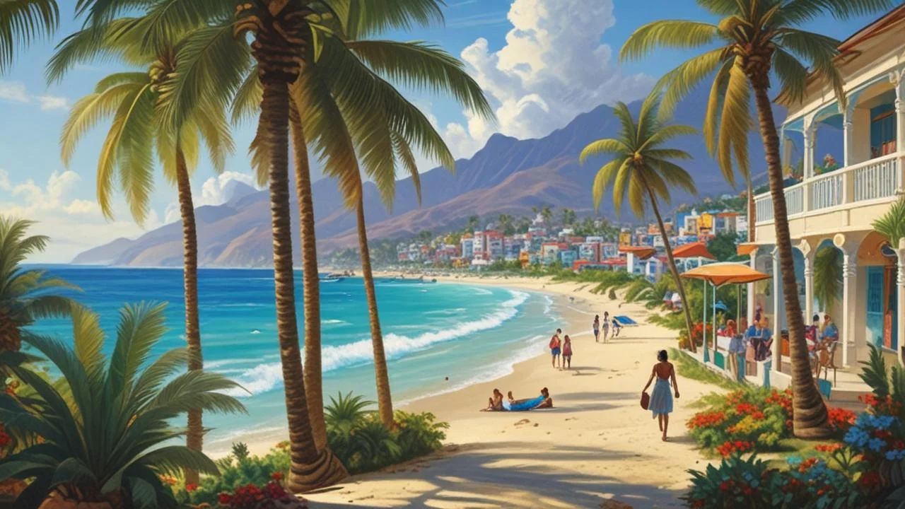 Dominicana: belleza tropical, mar y cielo
