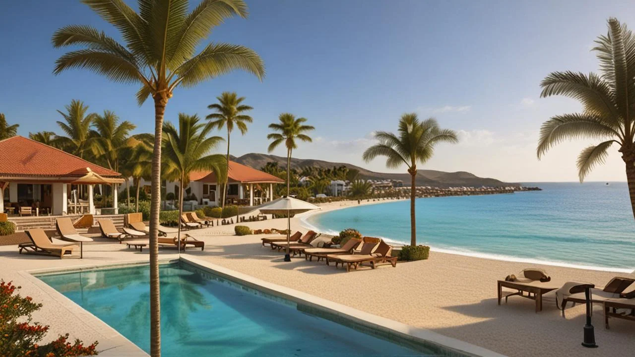 Un resort tropical ofrece paz y belleza