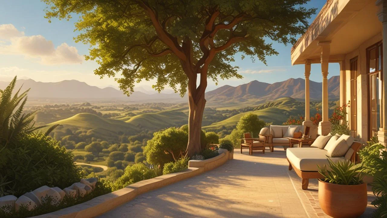 Un paisaje sereno y naturalmente hermoso