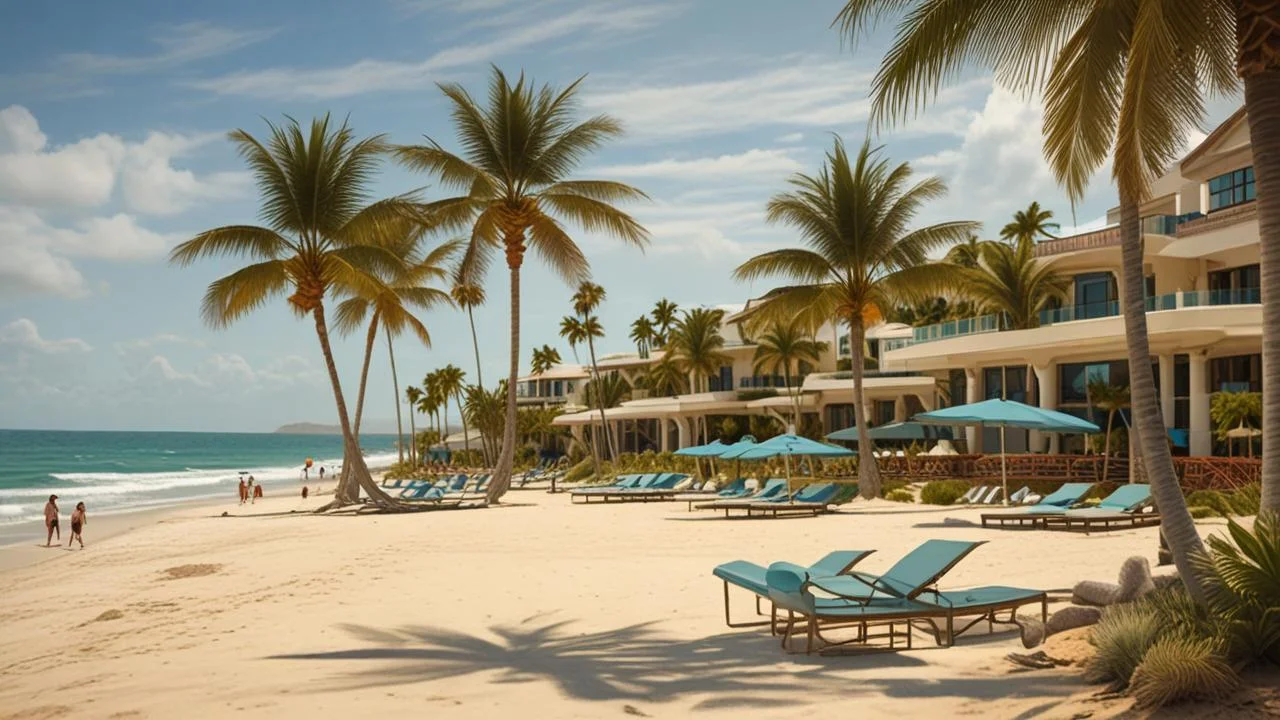 Paraíso tropical, calma y sol